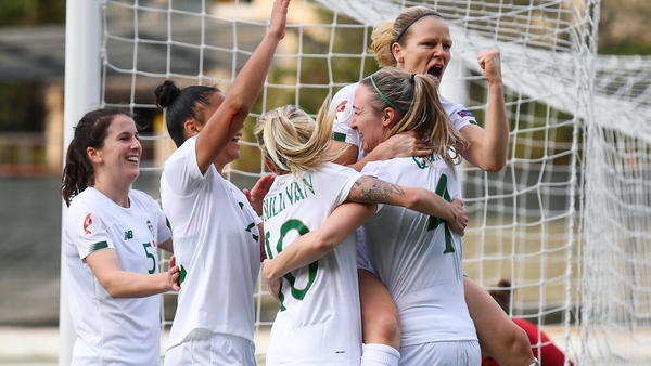 Ireland took the lead in the 12th minute