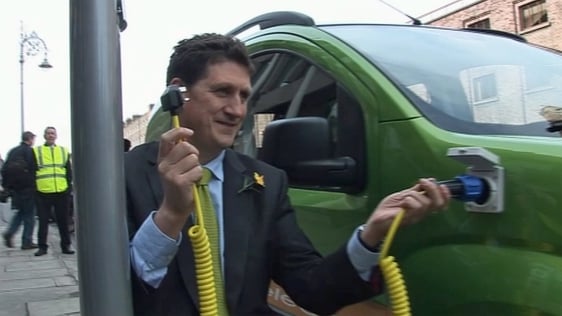 Eamon Ryan, Electric Vehicle Charging Point (2010)