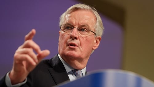 Michel Barnier said: 'We will publish the text after our exchanges & look forward to working with UK' Michel Barnier said: 'We will publish the text after our exchanges & look forward to working with UK'