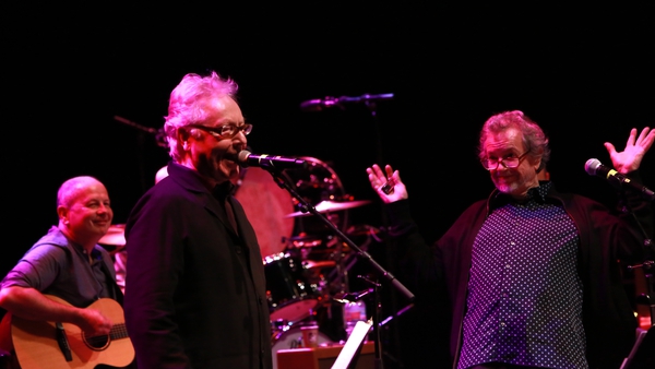 Singer-songwriter Paul Brady and folk musician Andy Irvine