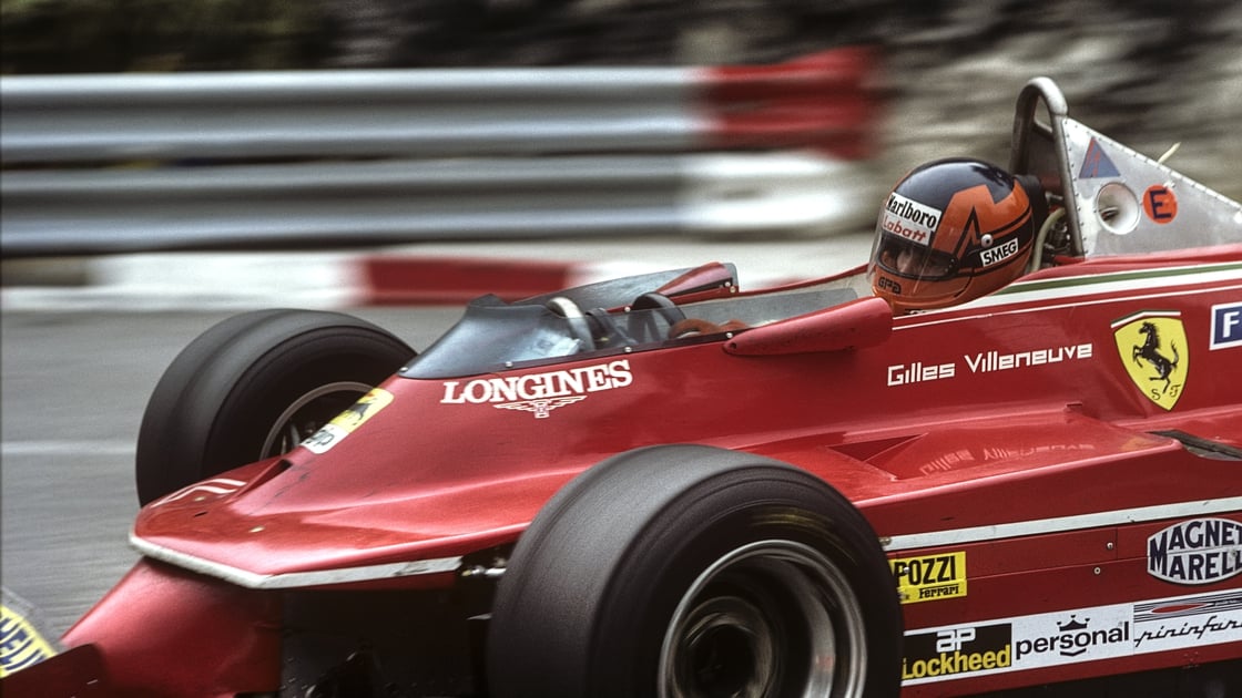 Image - The late Gilles Villeneuve racing at Monaco in 1980