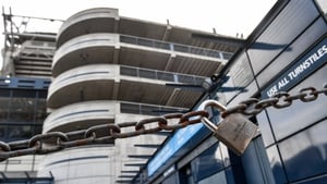 The gates of Croke Park, like other sporting venues, have been shut since last month