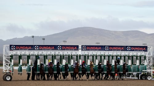Racing took place behind closed doors at Dundalk Stadium last Friday