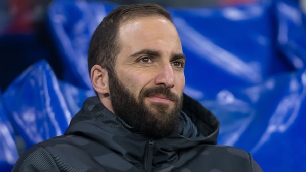 Gonzalo Higuain has reportedly tested positive for Covid-19