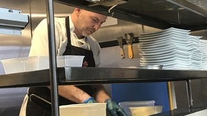 The chefs are connecting with people and organising to have a hot meal delivered to them each evening