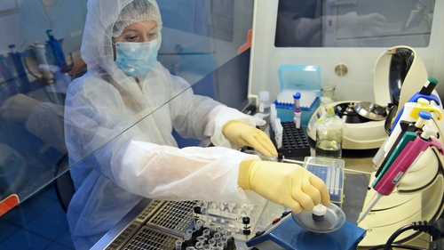 A shortage of reagent is slowing laboratory testing of samples taken in suspected coronavirus cases