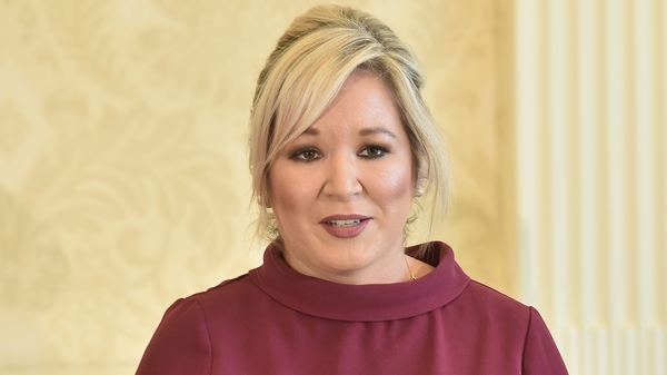Sinn Féin's Michelle O'Neill: polls suggest the party is set to become the largest party for the first time in Northern Ireland's 101-year history. Photo: PA