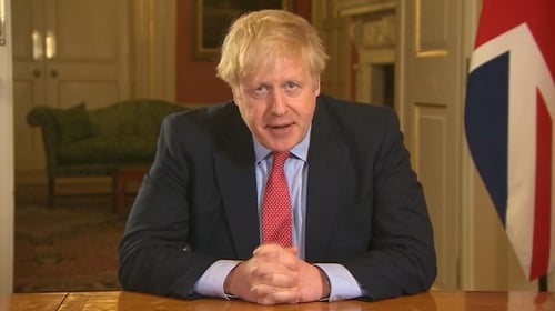 Boris Johnson detailed a short list of reasons why individuals can leave their homes