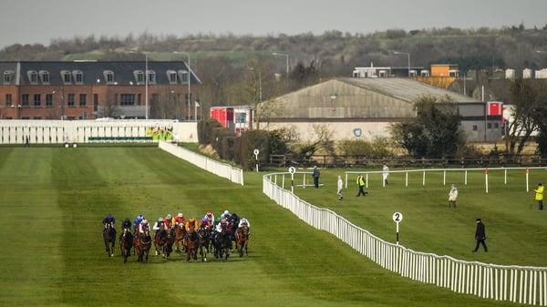 Naas did stage a meeting before racing was suspended at the end of March