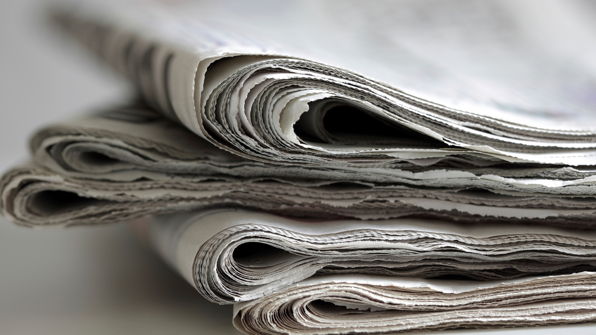 Newspaper Panel Newspaper Panel