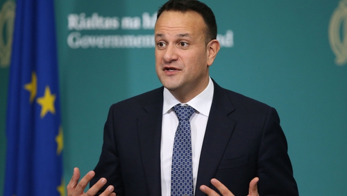 Leo Varadkar said he was concerned about admission rates to intensive care