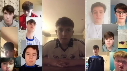 Students from St Macartan's College recorded a virtual version of 'One Day More'