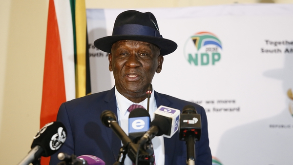 South African Minister of Police Bheki Cele