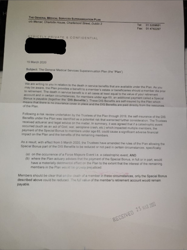 Death benefit pension Death benefit pension