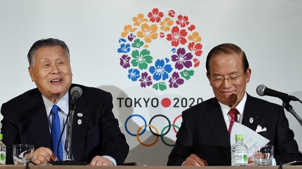 President of Tokyo 2020 Yoshiro Mori (L) and chief executive Toshiro Muto are not underestimating the magnitude of the task that they face