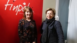 Poet Catherine Ann Cullen and Poetry Programme host Olivia O'Leary