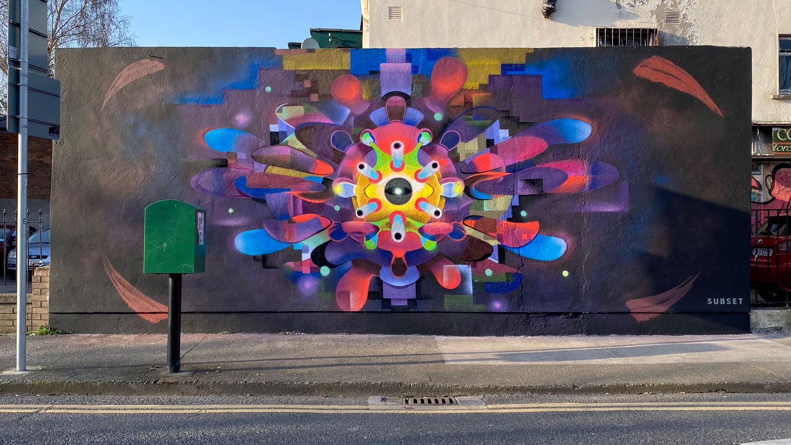 New Dublin Street Art A Response To Coronavirus