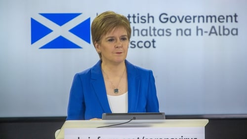 First Minister Nicola Sturgeon said the measures would be in place for two weeks