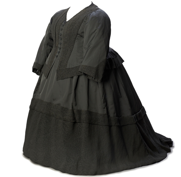 Queen Victoria's mourning dress (Museum of London/PA)