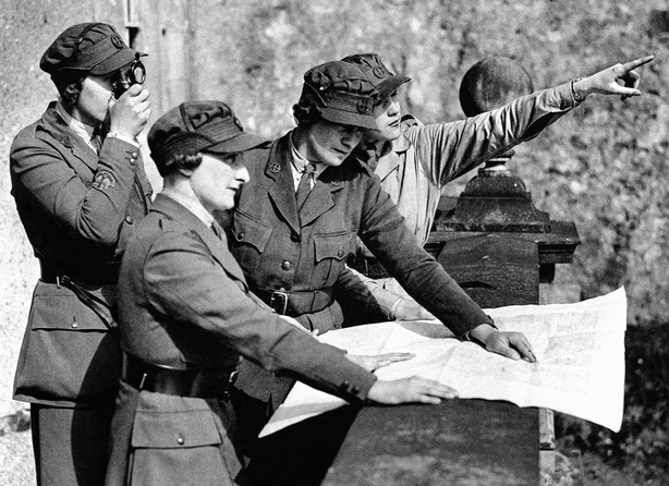 Styles became more masculine during World War Two, meaning women had more freedom to sport pockets (PA)