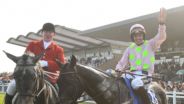 Burrows Saint and Ruby Walsh will remain reigning Irish Grand National winners for longer than expected
