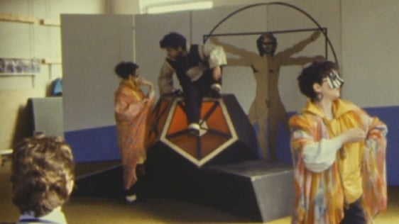 Grafitti Theatre performing Othello, Presentation Convent Crosshaven (1985)