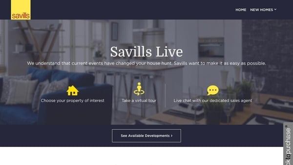 The new website offers prospective new home buyers to both view and purchase property online