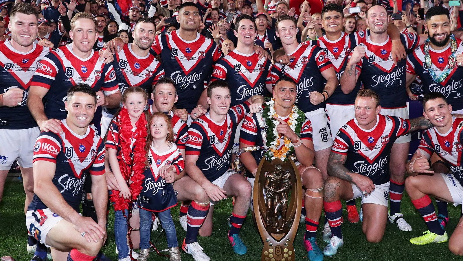Sydney Roosters go from Grand Final to building sites