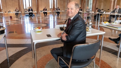 German Vice-Chancellor and Finance Minister Olaf Scholz