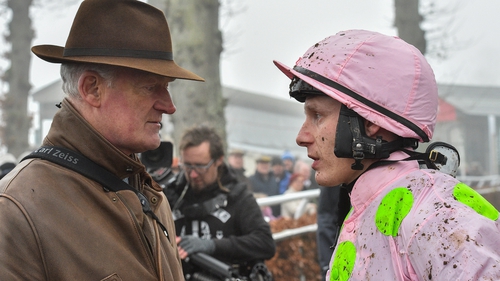 Willie Mullins (l) and Paul Townend finished top of the pile
