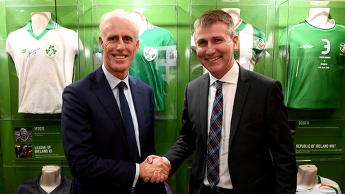 Mick McCarthy has handed the managerial baton on to Stephen Kenny