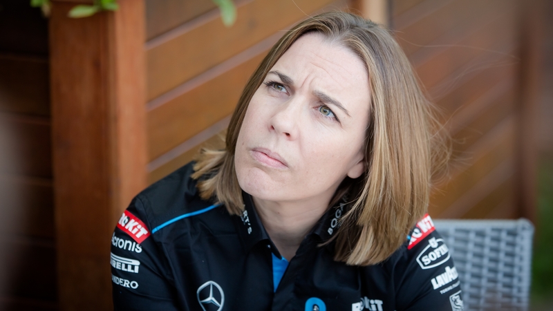 Deputy team principal Claire Williams