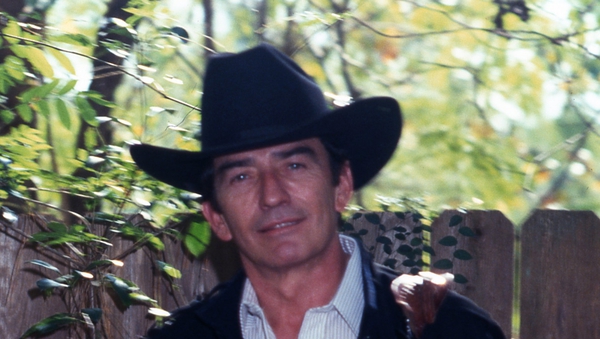 James Drury pictured in 1980. The actor visited his grandfather's farm in Roscommon in 2008