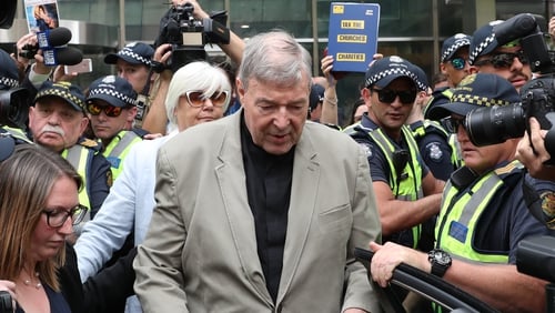 George Pell said that he held 'no ill will' towards his accuser (File pic)