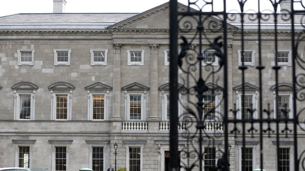 Fine Gael and Fianna Fáil parliamentary parties met this evening (Pic: RollingNews.ie)