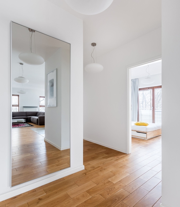 Mirrors are great for creating the illusion of more space (iStock/PA)