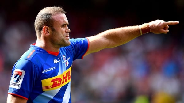 Jamie Roberts with the Stormers on his debut