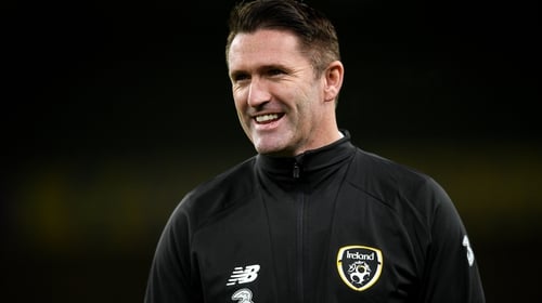 Robbie Keane was an assistant coach under Mick McCarthy