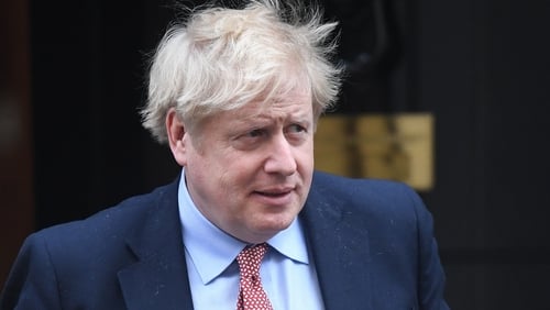 Boris Johnson 'will not be immediately returning to work' (File pic)
