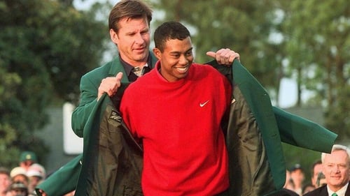 On This Day Woods Wins 1997 Masters