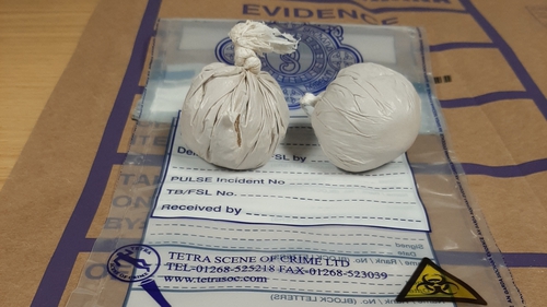 Gardaí say the drugs are worth over €7,800