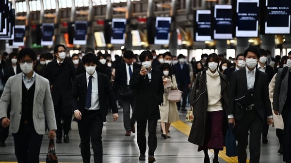Japan, the world's third-largest economy grew by an annualised 12.7% in the three months from October to December