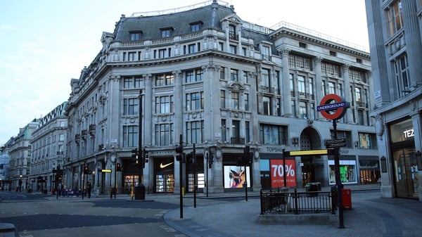 Deserted city streets, like Oxford Circus in London, have been a familiar site around the world this past year