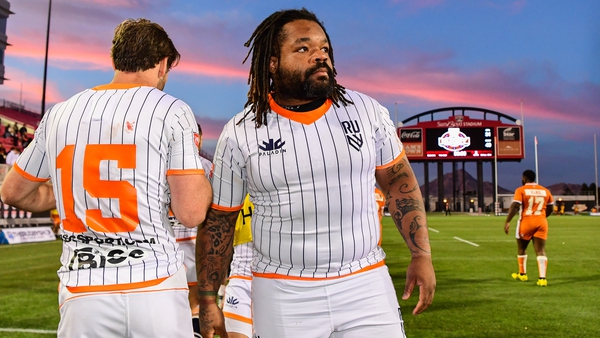 Mathieu Bastareaud had a short spell in the USwith Rugby United New York