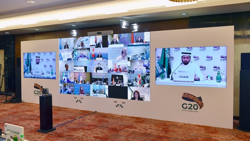 The virtual G20 summit was chaired by Saudi Arabia (Pic: G20 Saudi Arabia/Twitter)