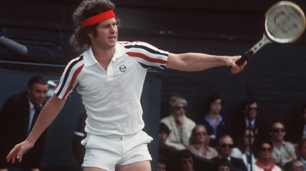 John McEnroe and the most famous four-word catchphrase in the civilized world of tennis: 