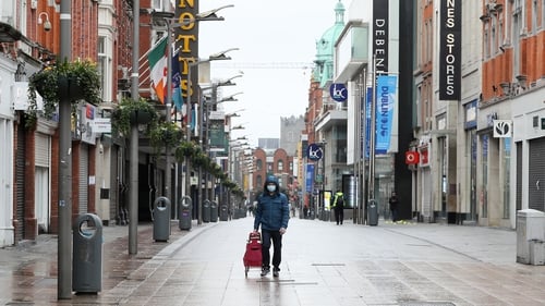 Henry Street pedestrian numbers have been hit hard by the new Level 3 restrictions (file pic)