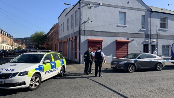 The PSNI were called to the property on Hayworth Avenue in south Belfast at around 1.45am