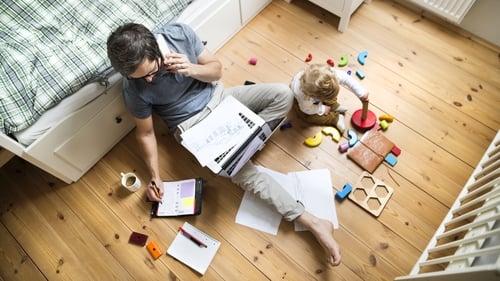 51% of employees working from home find that they are interrupted during their working day by family members