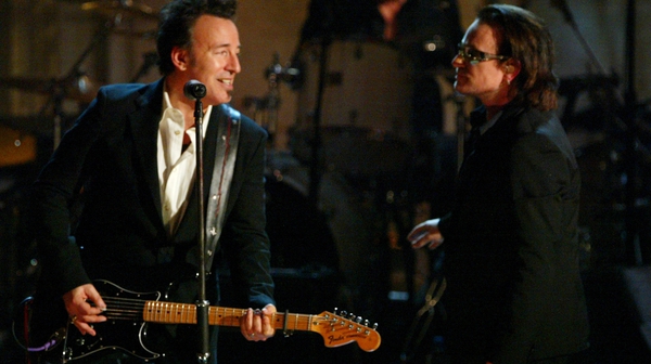 Bruce Springsteen and Bono have contributed to the Incognito art show